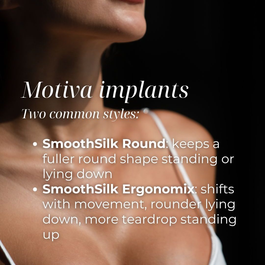 motiva breast implant types chicago